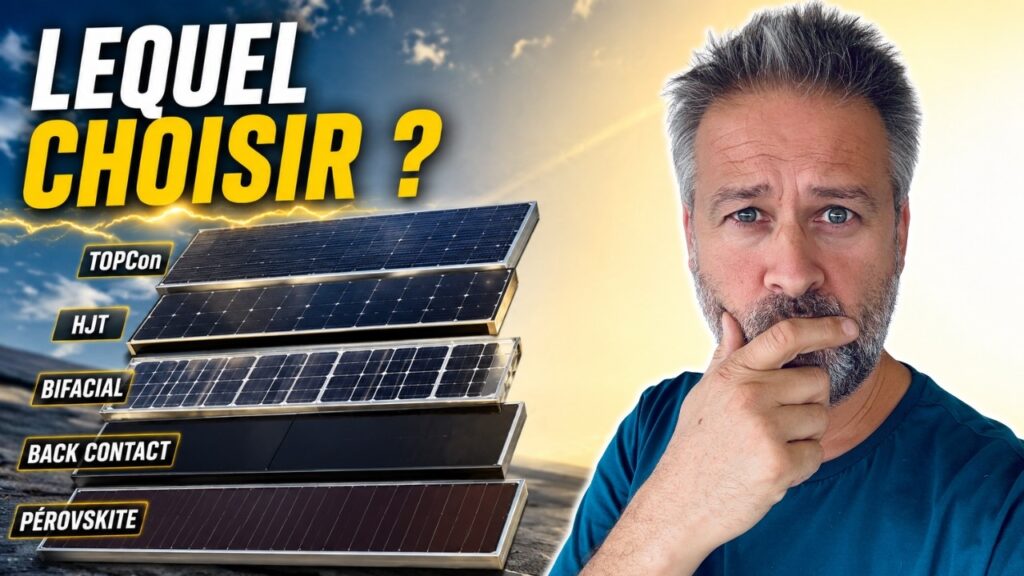 TOPCon, HJT, bifacial, Back Contact, pérovskite… Les technologies de panneaux solaires évoluent rapidement. Voici les technologies que je privilégierais en 2026, celles à surveiller et les pièges marketing à éviter.